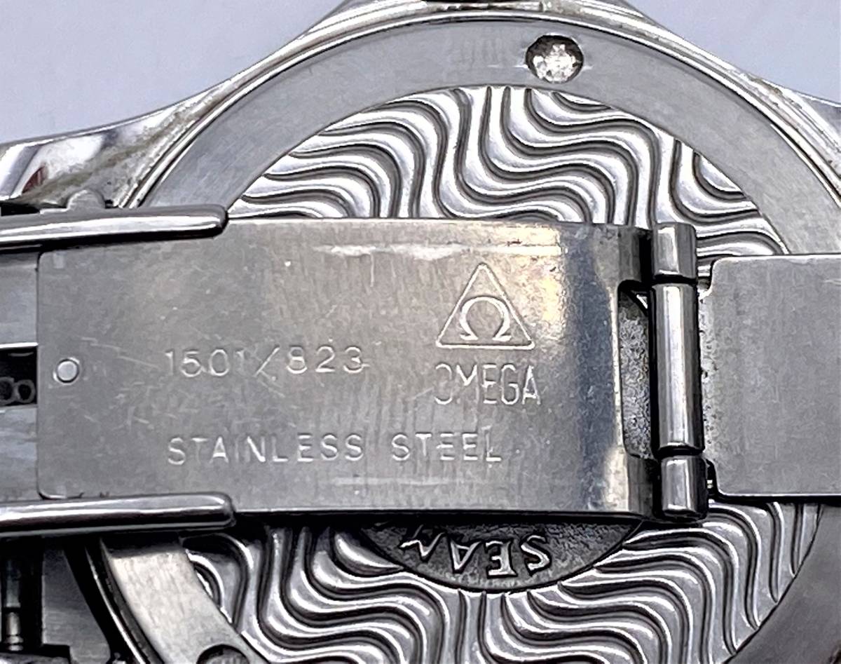 動作品 【 OMEGA Seamaster 1501 823 】オメガ シーマスター120 腕時計