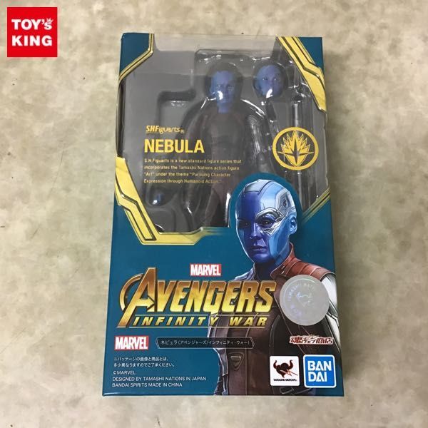 1円～ 魂ウェブ限定 S.H.Figuarts アベンジャーズ インフィニティ・ウォー ネビュラ