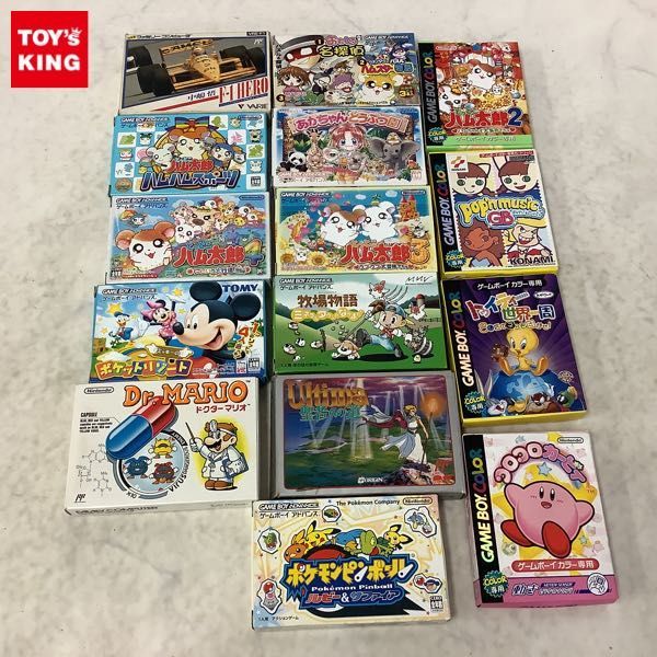 お買い得，新作登場 1円 ゲームボーイアドバンス 等 ソフト ポケモンピンボール ルビー＆サファイア ドクターマリオ 他(おもちゃ、ゲーム)｜売買されたオークション情報、yahooの商品情報をアーカイブ公開 - オ その他