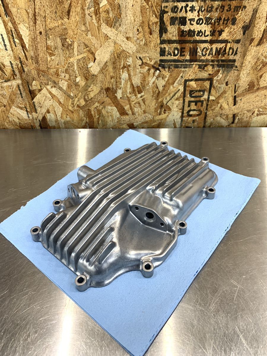 CBX400F 1型 純正オイルパン ウェットブラスト処理 超音波洗浄済み(検