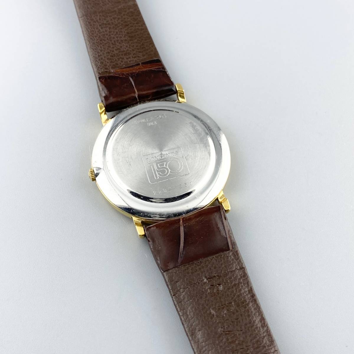 1円〜】LONGINES ロンジン メンズ 腕時計 スモセコ 150周年記念モデル 