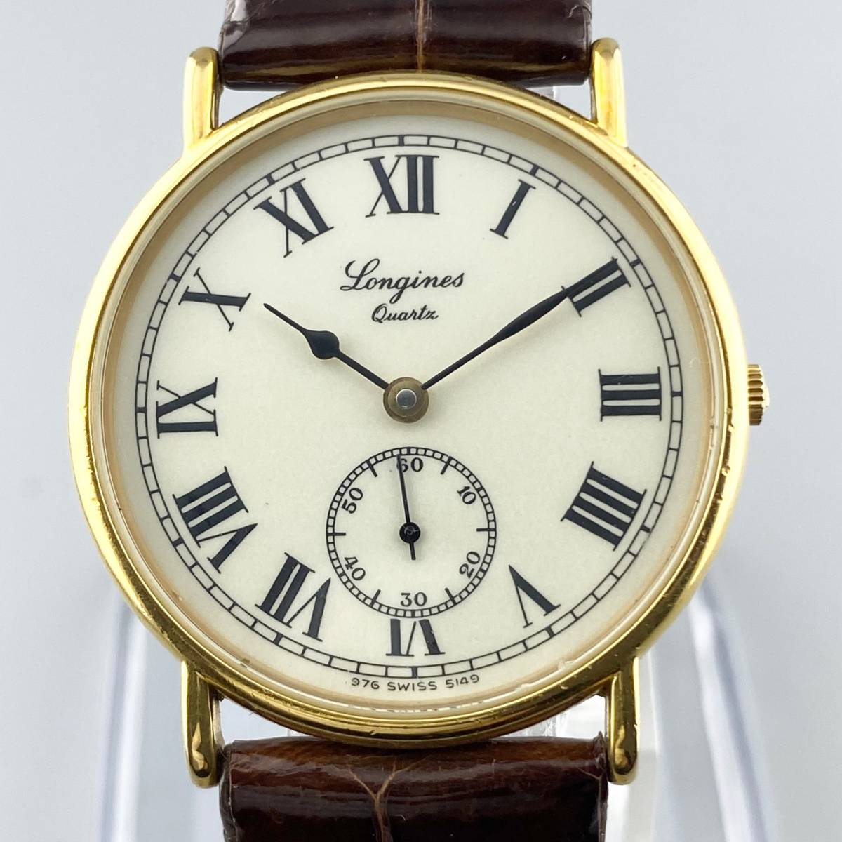 1円〜】LONGINES ロンジン メンズ 腕時計 スモセコ 150周年記念モデル 