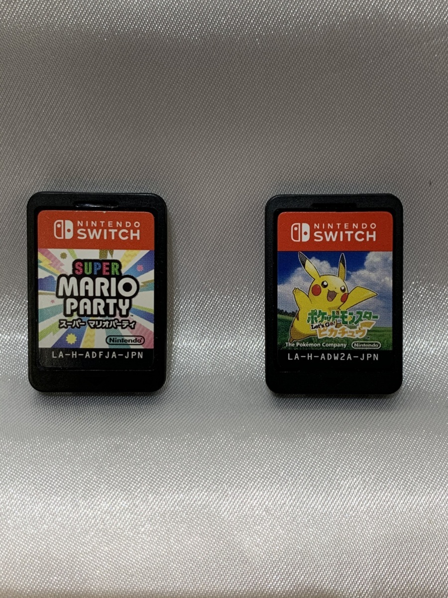 【5KF鈴■05003E】1円スタート★スーパーマリオパーティ★ポケットモンスターLet's Go! ピカチュー★Nintendo Switch★ソフト★任天堂_2