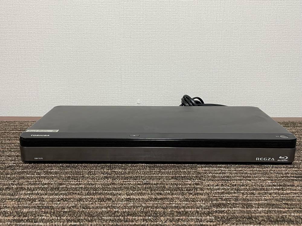 193 TOSHIBA/東芝 REGZA ブルーレイレコーダー DBR-T670 16年製 東芝