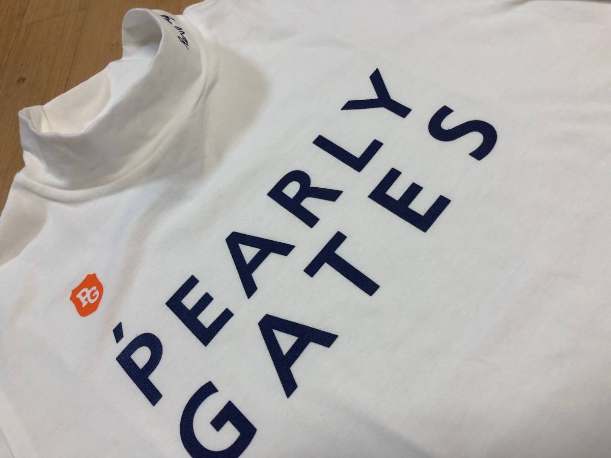 PEARLY GATES(パーリーゲイツ) COOLMAX モックネック半袖シャツ 053  