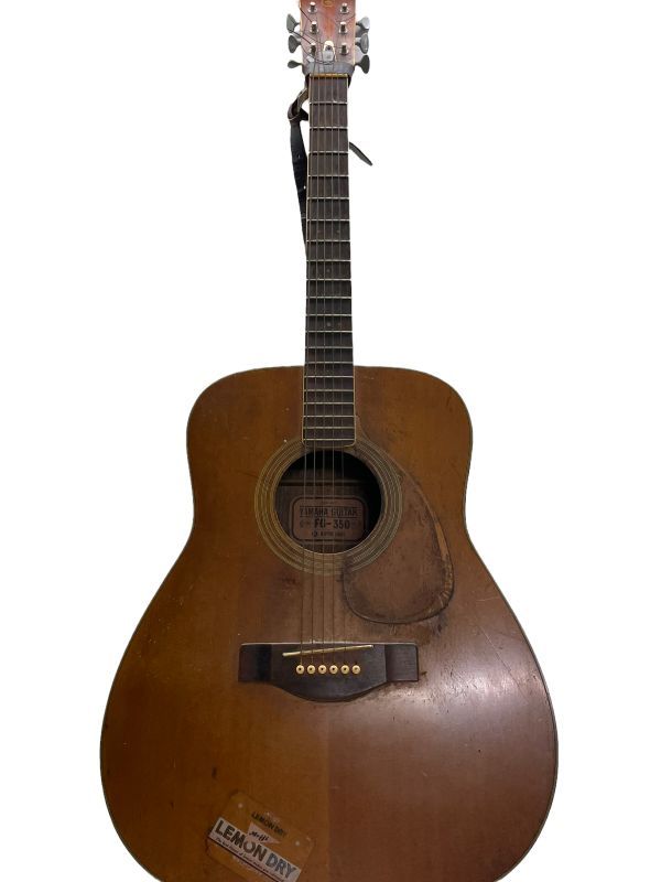 FG-350 YAMAHA Japanese F Label Red (1970) Yamaha Vintage Guitar 