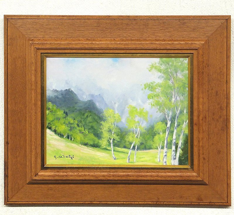 Azumino Mountain 安曇野山岳美術館 足立源一郎油彩画絵葉書セット