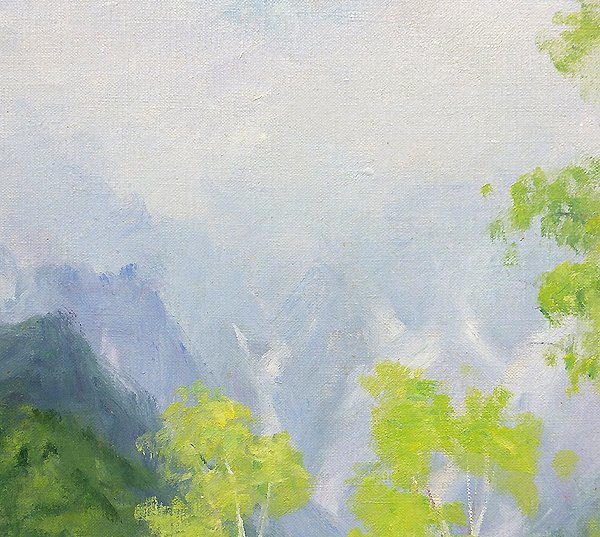 Azumino Mountain 安曇野山岳美術館 足立源一郎油彩画絵葉書セット