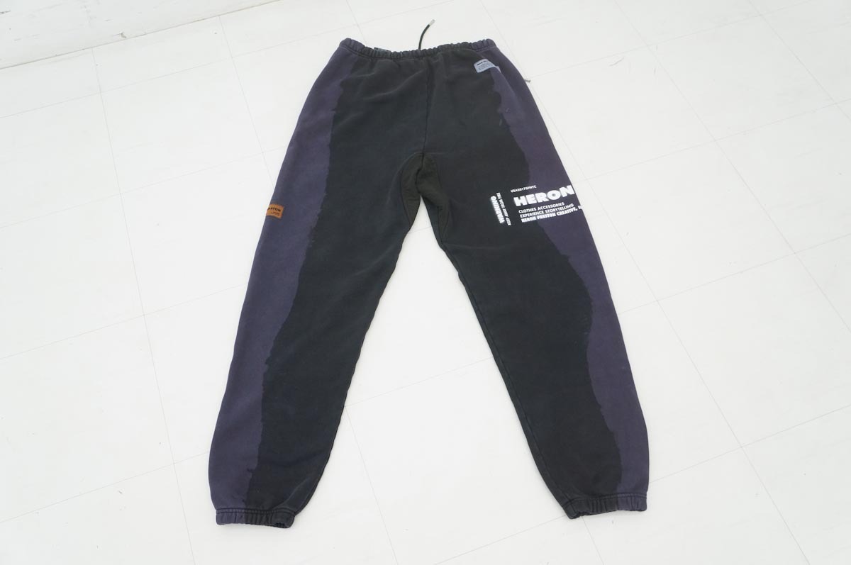 Mサイズ】 HERON PRESTON ヘロンプレストン HMCS21-064 CAT SWEATPANTS 