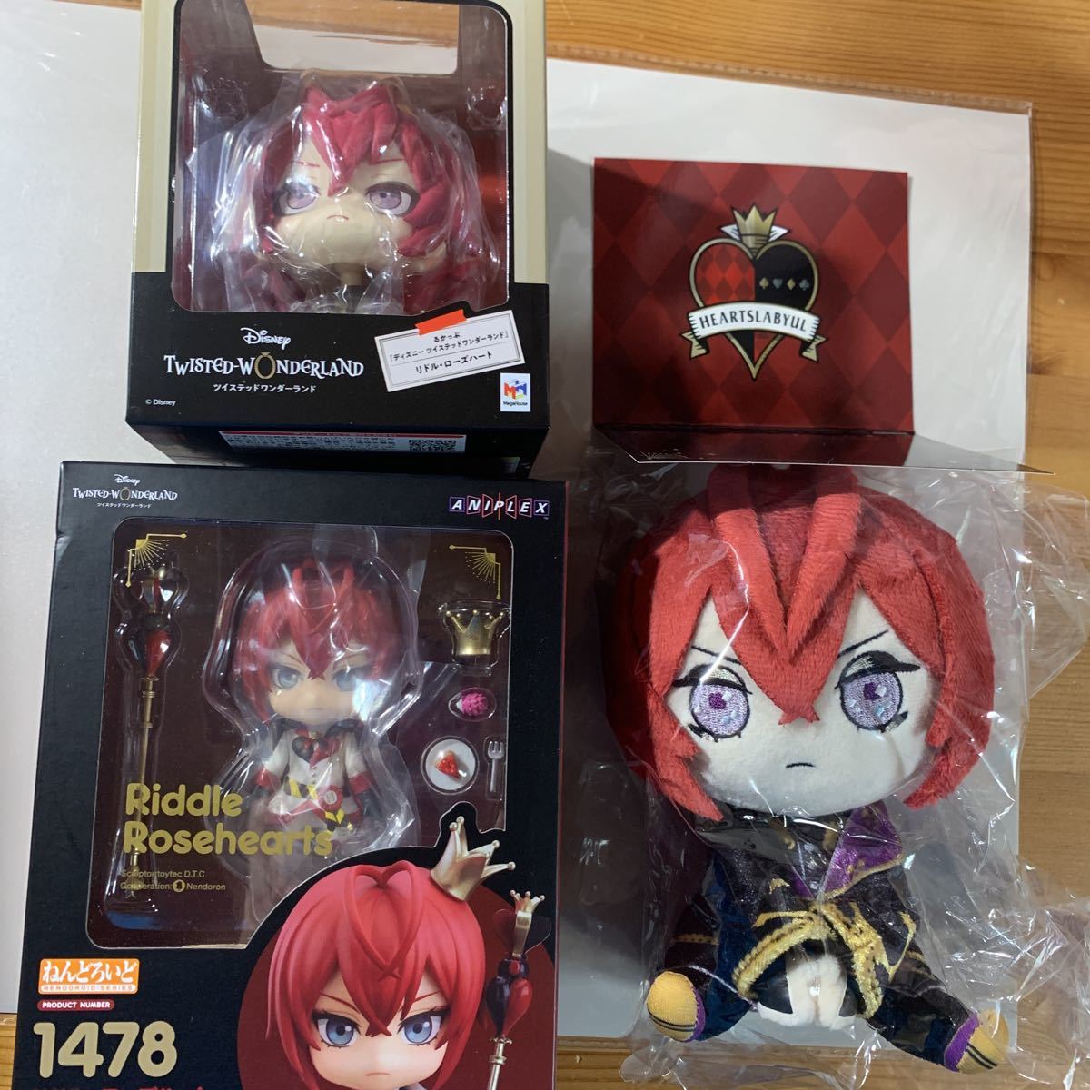 未開封】 【予約特典】リドル・ローズハート 1478 ねんどろいど リドル