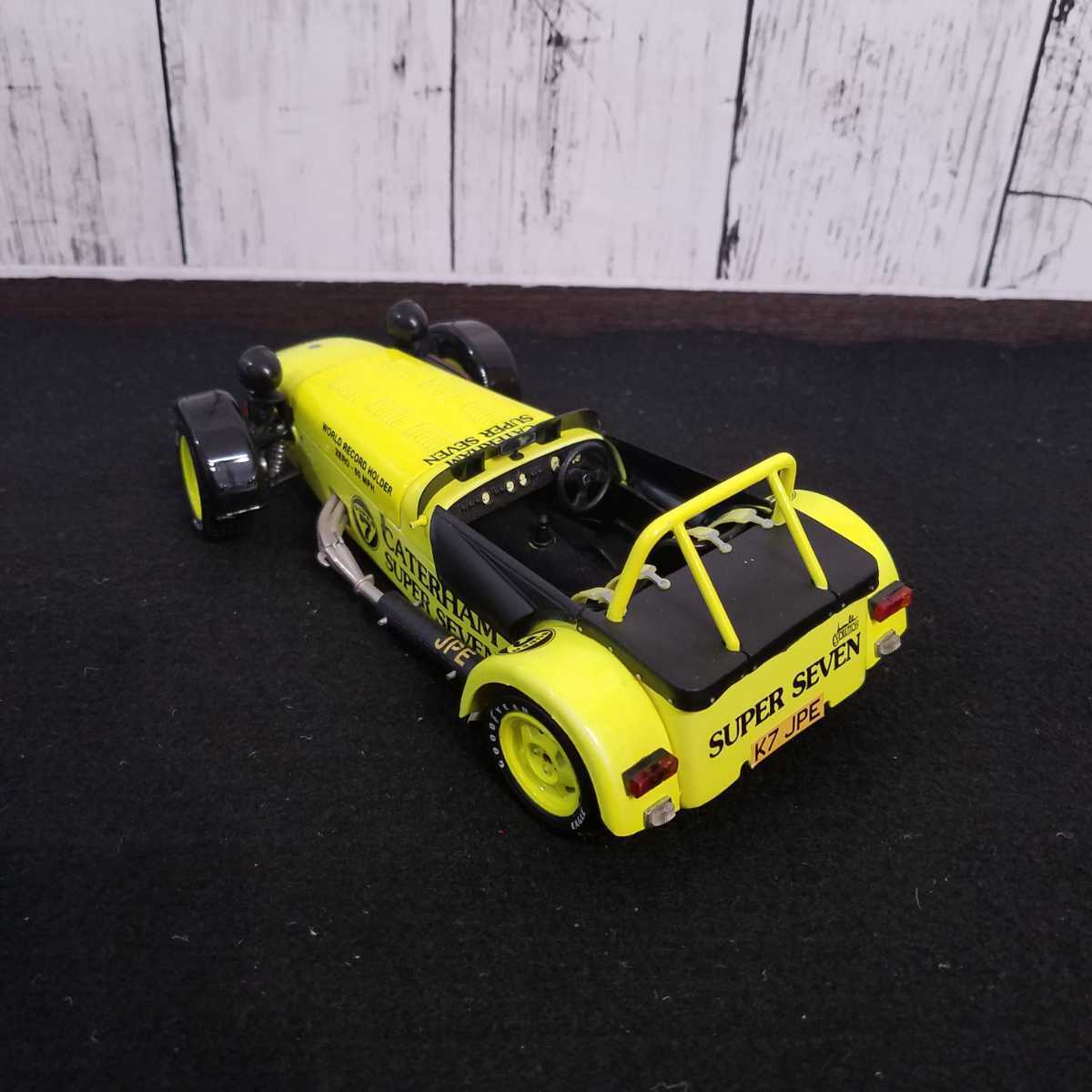 京商 1/18 ケーターハム スーパーセブン JPE イエロー CATERHAM SUPER 