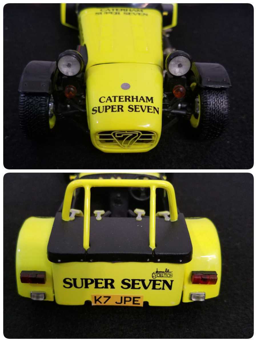 京商 1/18 ケーターハム スーパーセブン JPE イエロー CATERHAM SUPER