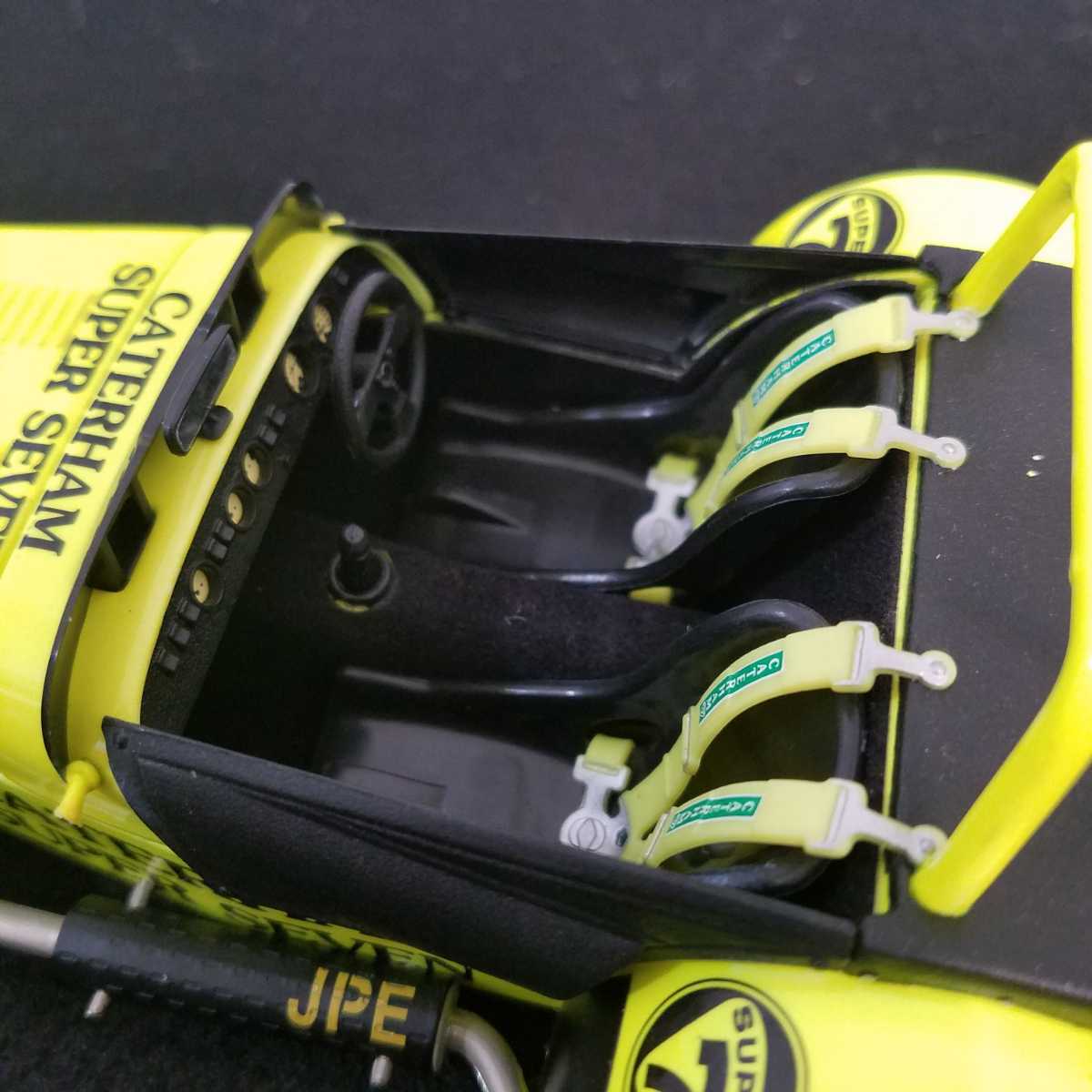 京商 1/18 ケーターハム スーパーセブン JPE イエロー CATERHAM SUPER