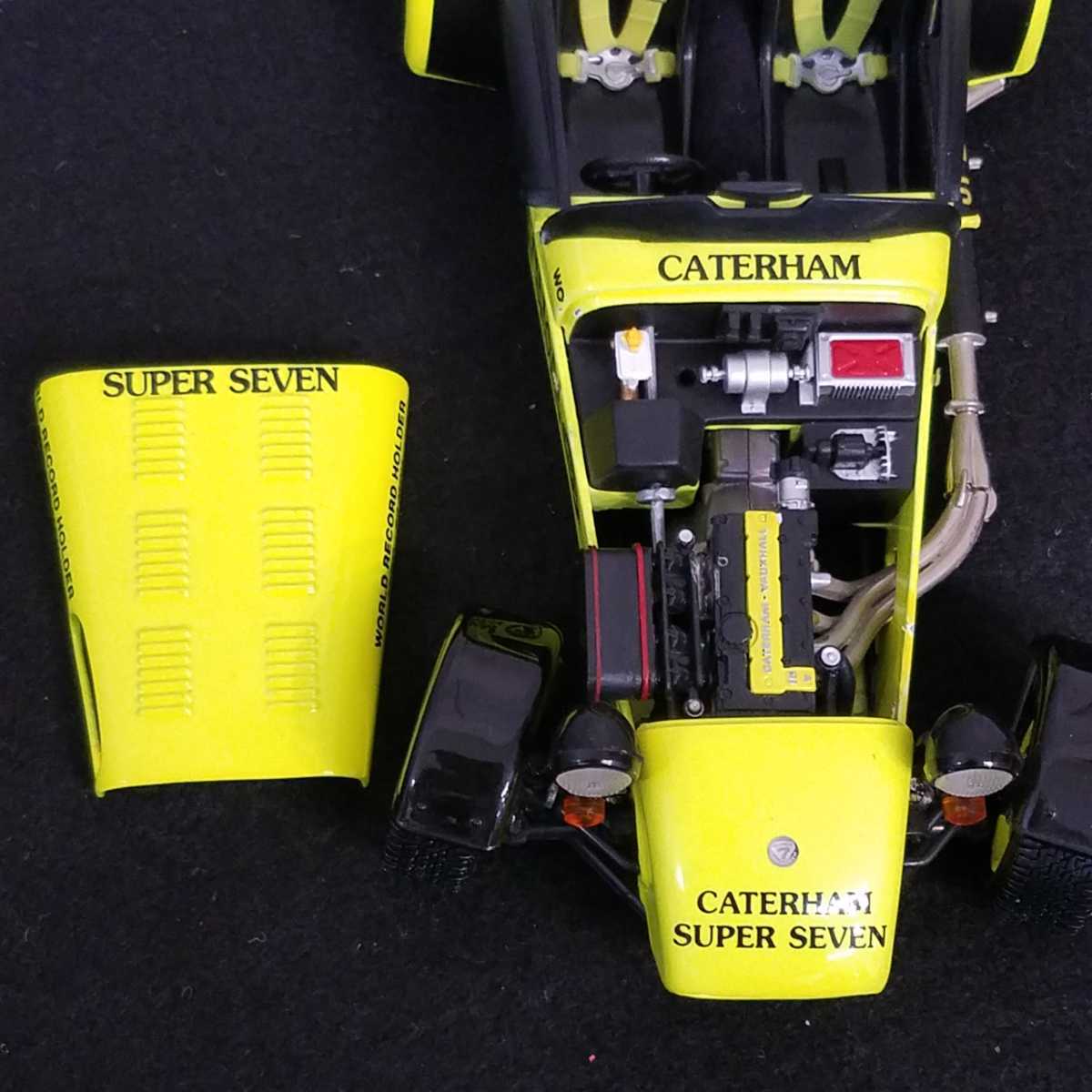 京商 1/18 ケーターハム スーパーセブン JPE イエロー CATERHAM SUPER