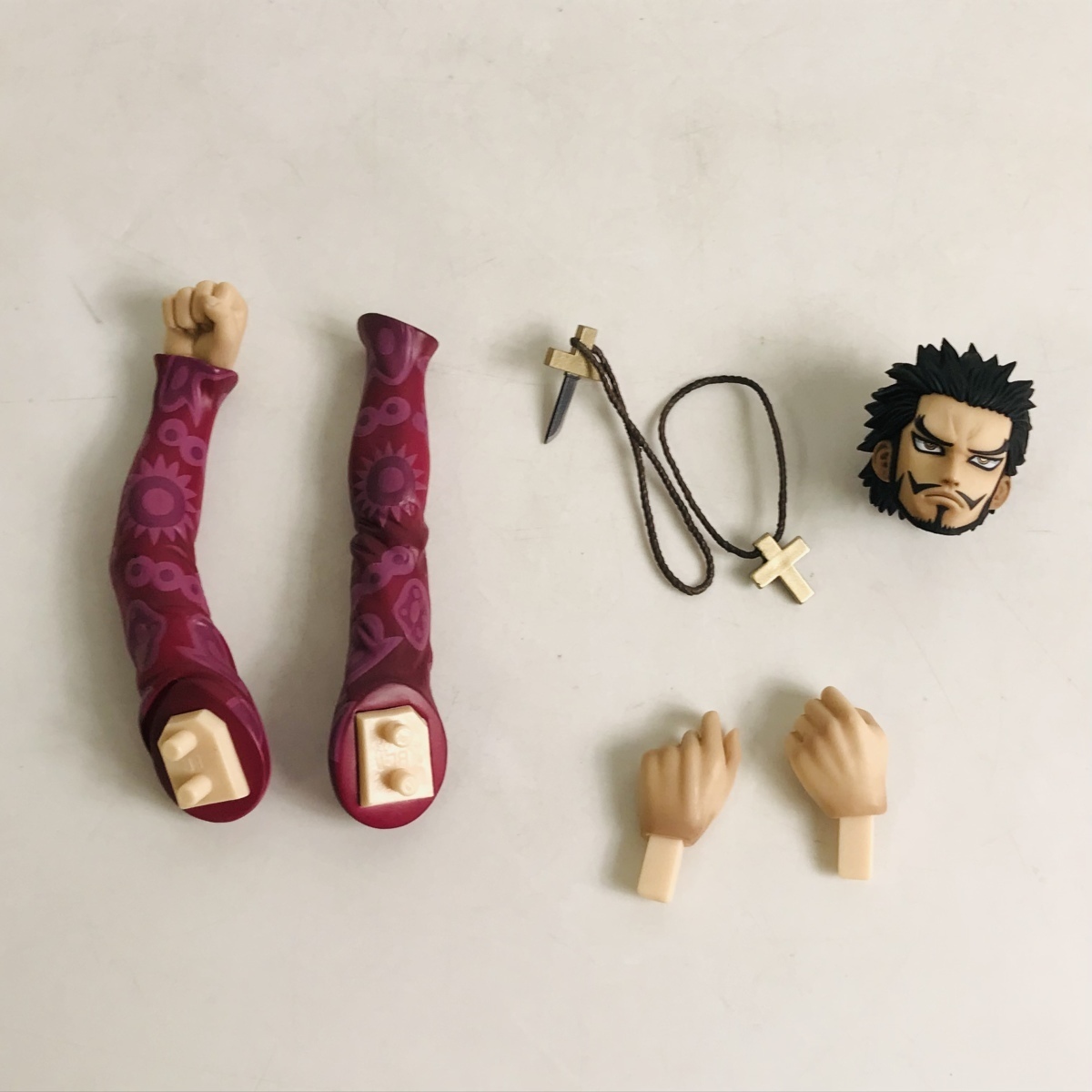 中古品 メガハウス P.O.P DX ONE PIECE ジュラキュール・ミホーク Ver 