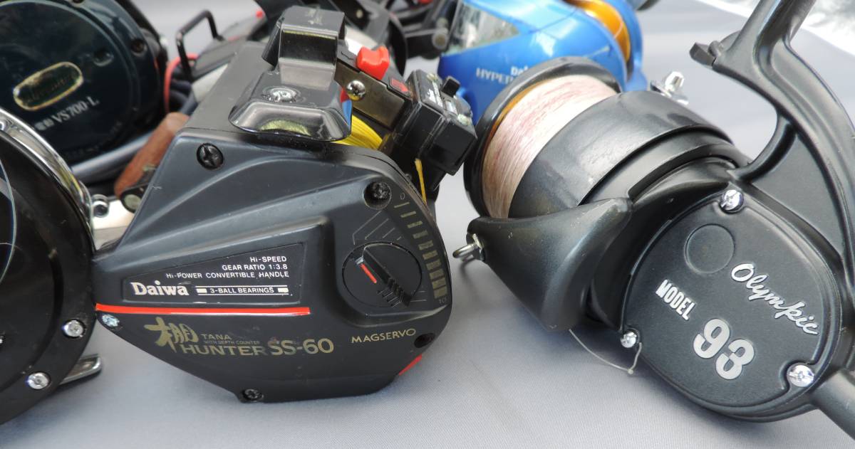 リール まとめ 8点セット DAIWA ダイワ SHIMANO シマノ RYOBI リョービ