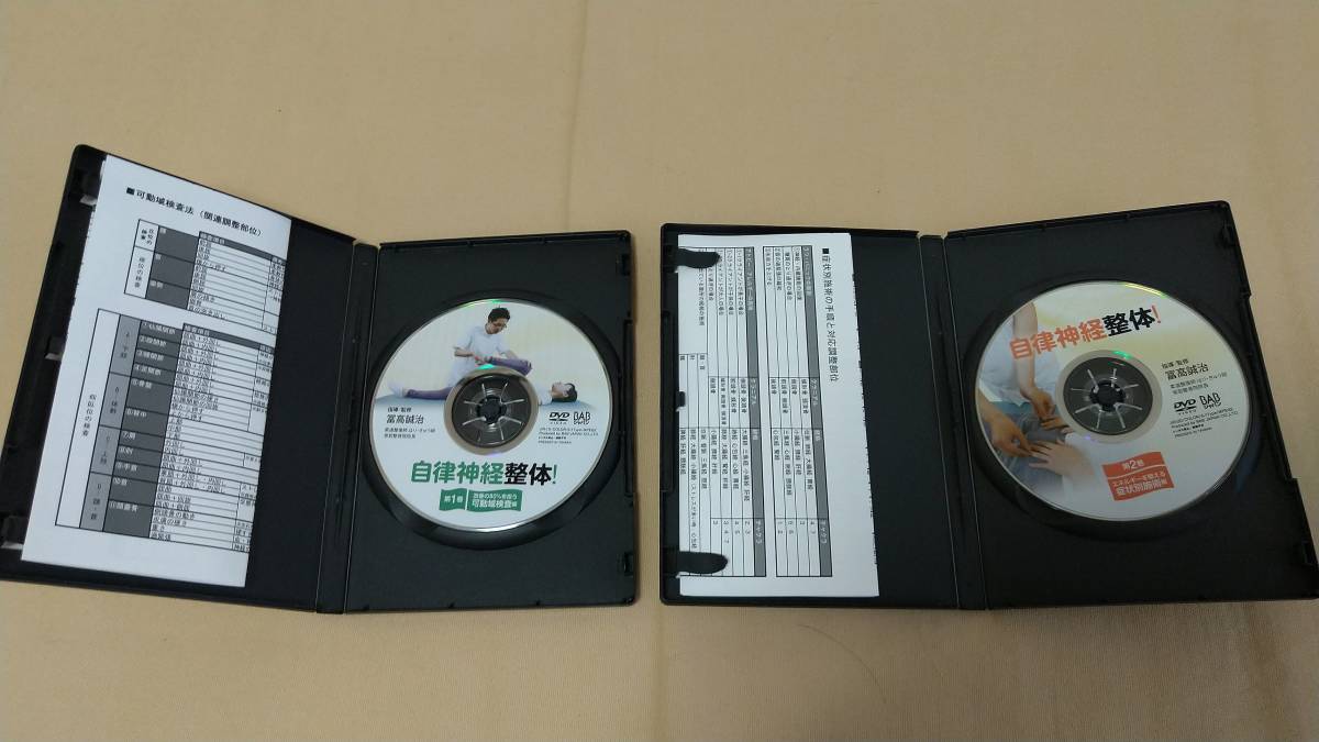 新作入荷，SALE 【自律神経整体】冨高誠治 手技DVD全巻（第1巻・第2
