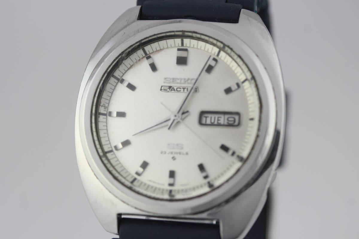 SEIKO 5 ACTUS SS 23JEWELS 6106-7420 セイコー お 得 な 通販