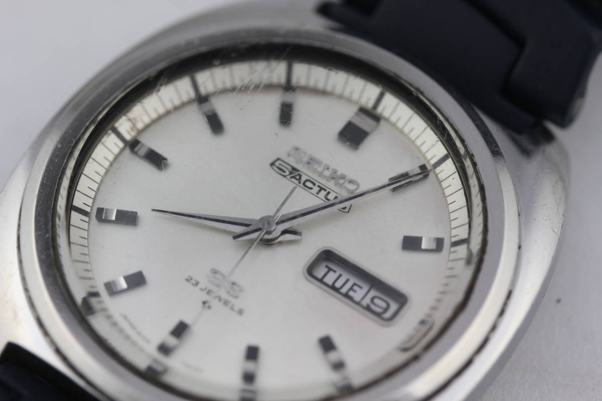 SEIKO 5 ACTUS SS 23JEWELS 6106-7420 セイコー お 得 な 通販