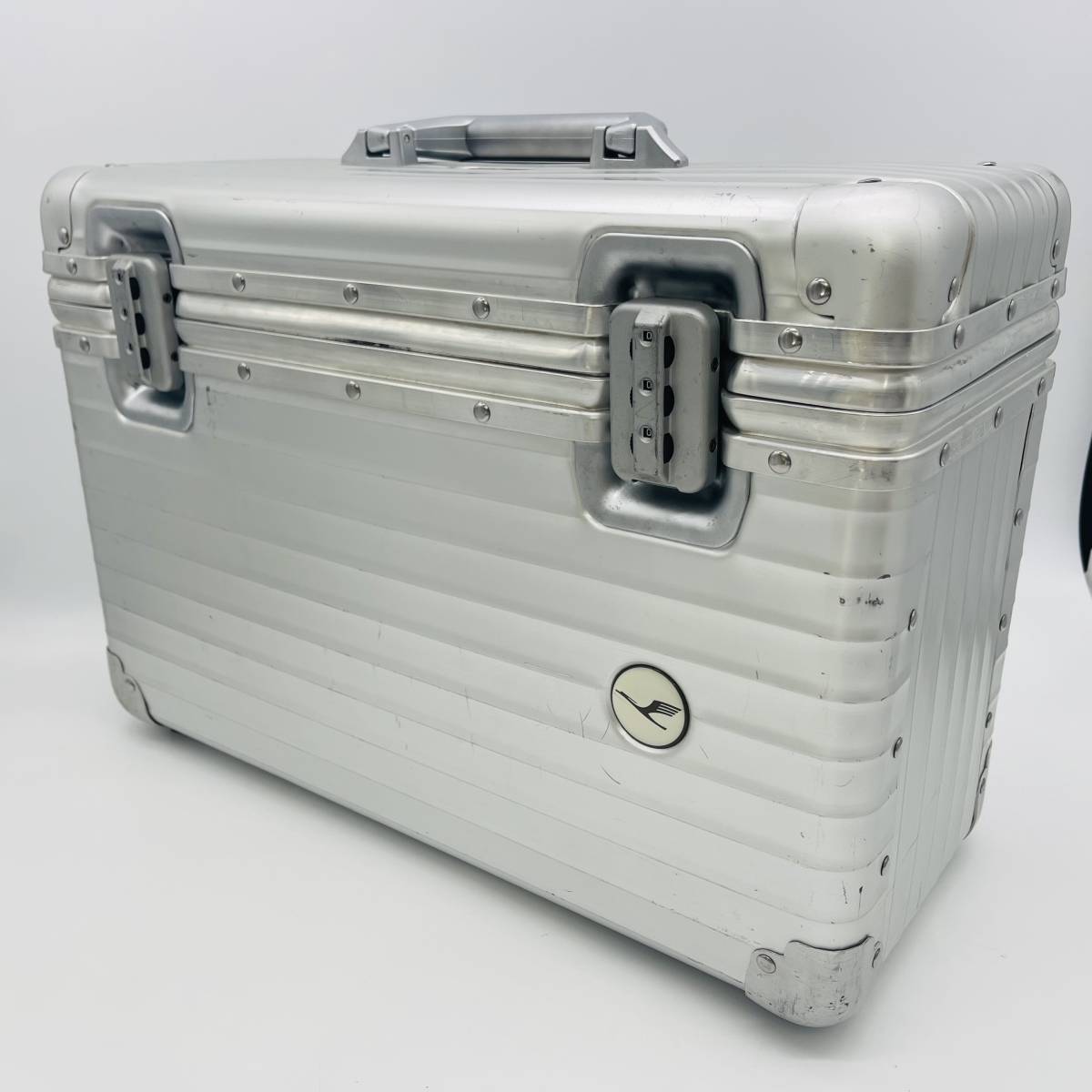 希少 RIMOWA アタッシュケース Lufthansa トパーズ パイロット 