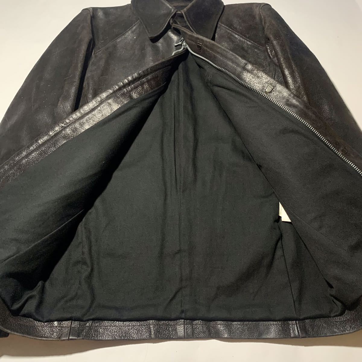 高級 馬革 rip van winkle レザー ジャケット horse リプヴァン