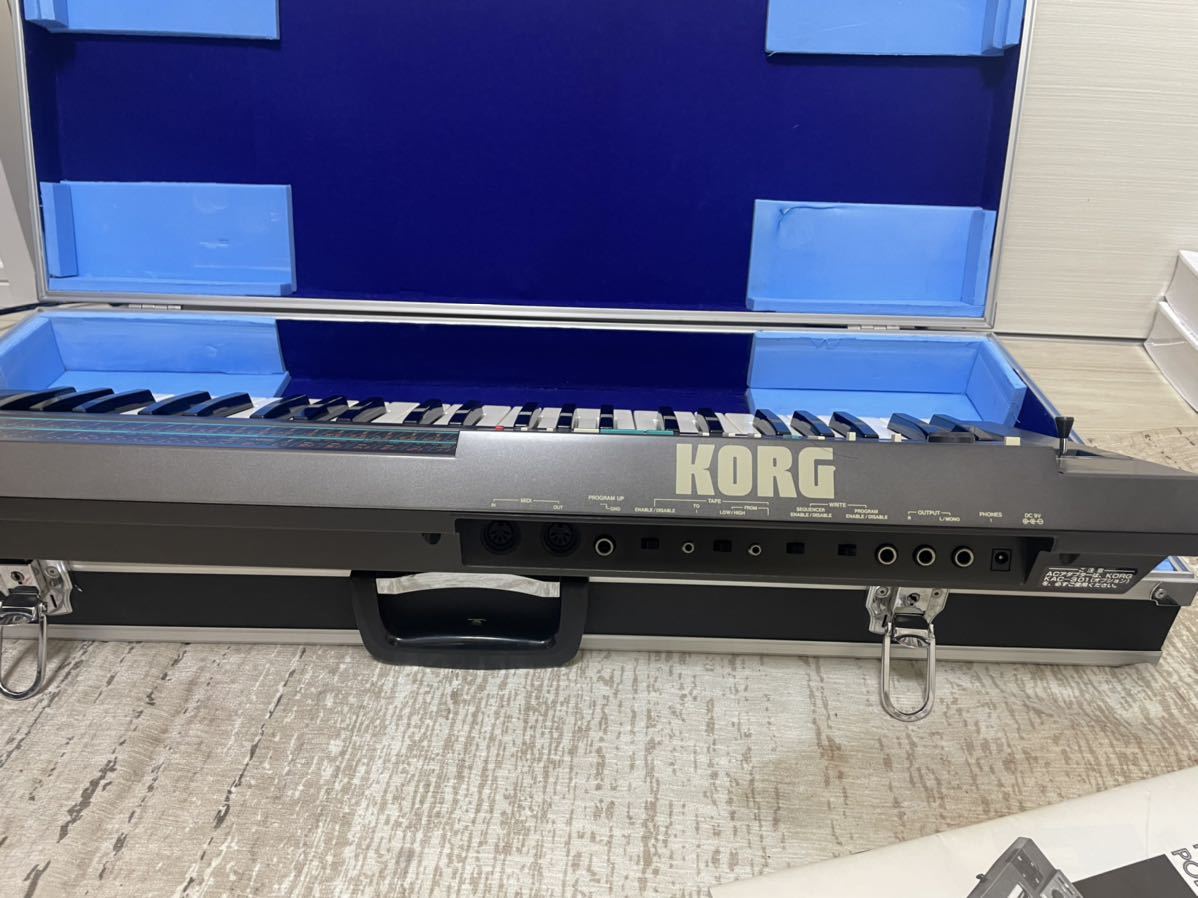 ☆ジャンク☆KORG POLY-800 シンセサイザー 80年代サウンド デジタル 