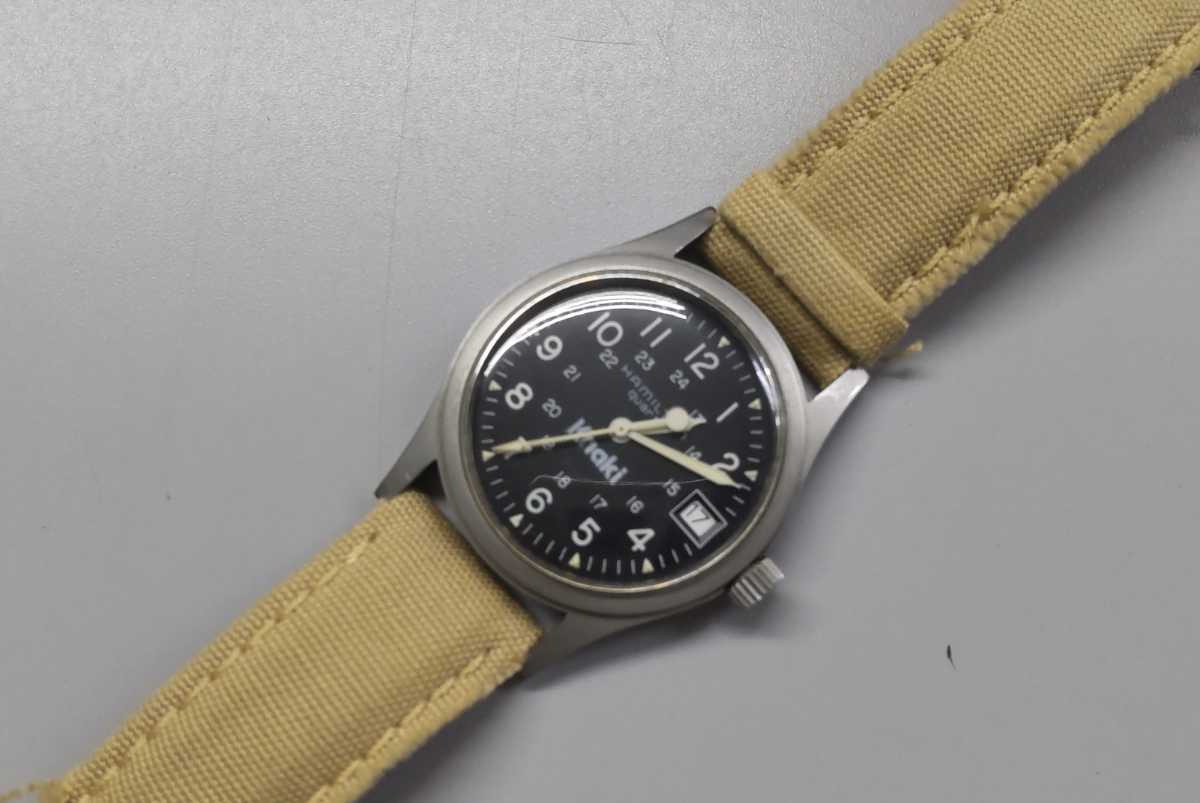 HAHILTON ハミルトン カーキ クオーツ 電池交換済み 稼働品 ハミルトン 