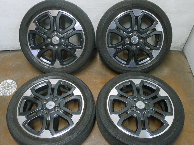 ダイハツ ウェイク 純正アルミタイヤ 4本 LA700S ダイハツ純正  
