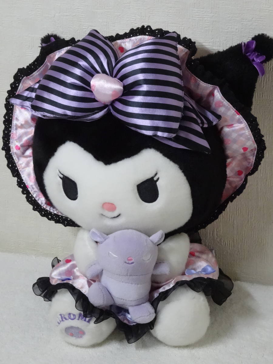 めっちゃ か 可愛いクロミちゃん サンリオ 甘ロリータ クロミちゃん Bigぬいぐるみ 約32 バクとクロミ マイメロ マイメロディ 売買されたオークション情報 Yahooの商品情報をアーカイブ公開 オークファン Aucfan Com