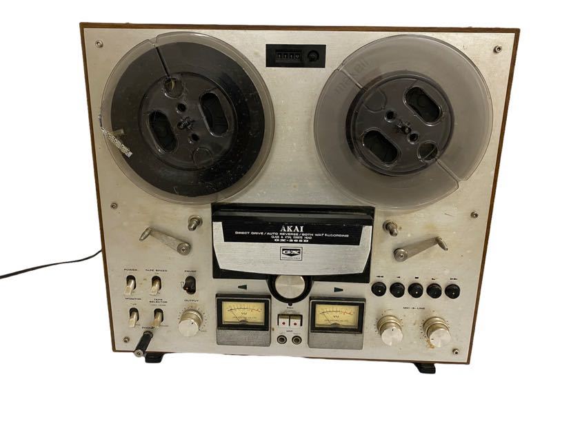 1円〜 AKAI アカイ オープンリールデッキ GX-265D オーディオ機器