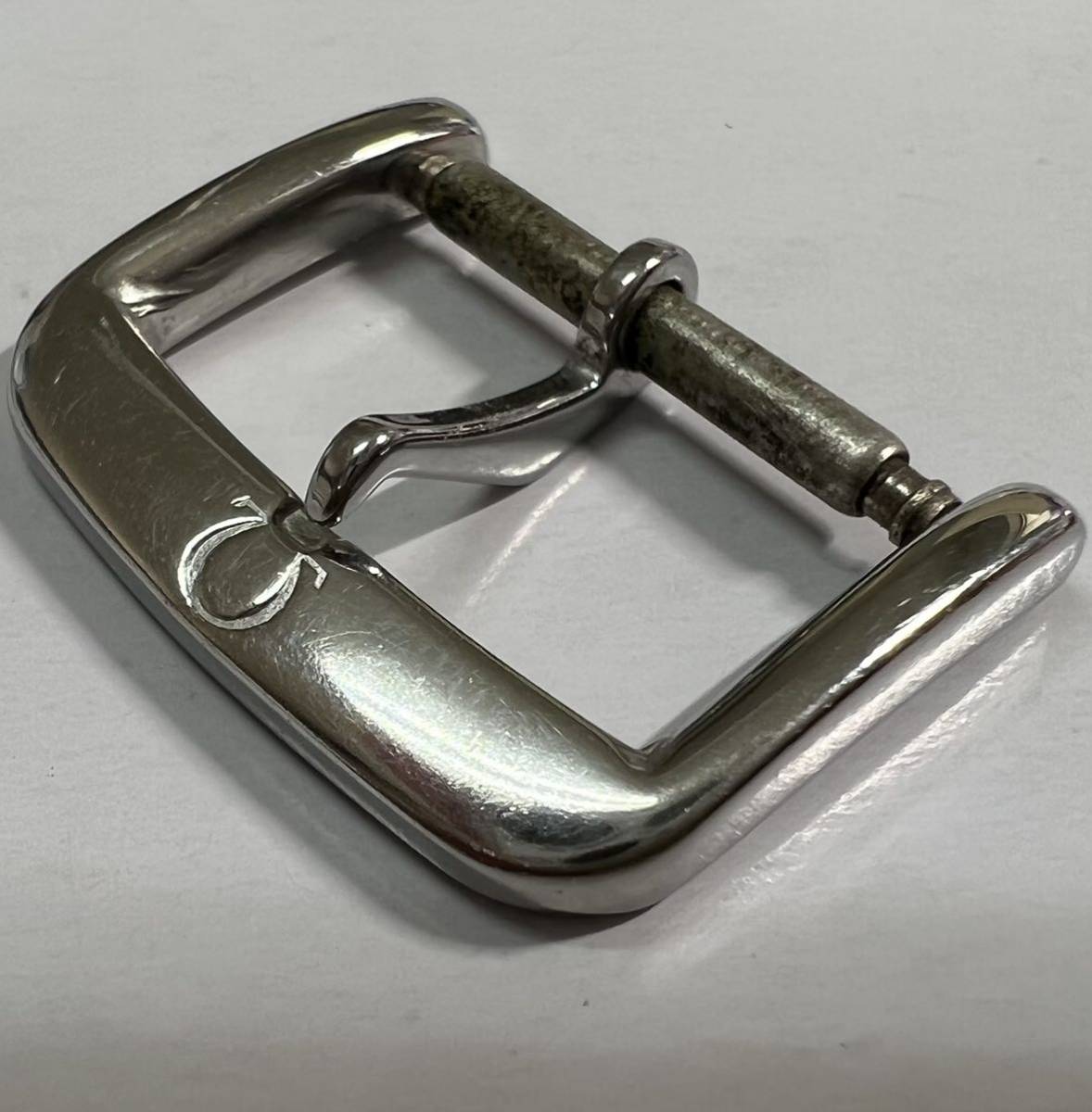オメガ 尾錠 16mm幅 OMEGA バックル Swiss stainless steel buckle 10