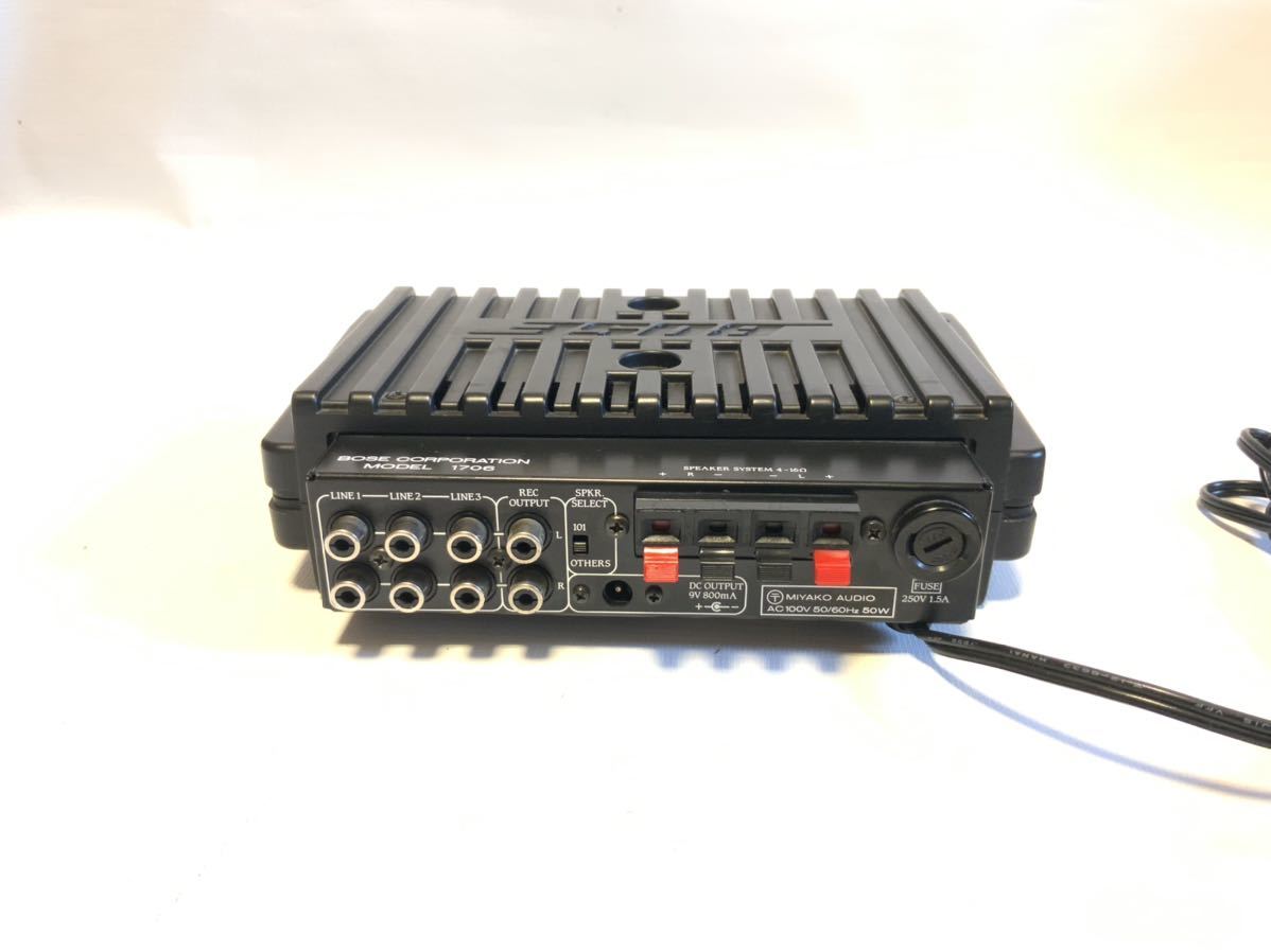 Bose ボーズ 1706II Power Amplifier パワ－アンプ オーディオ機器