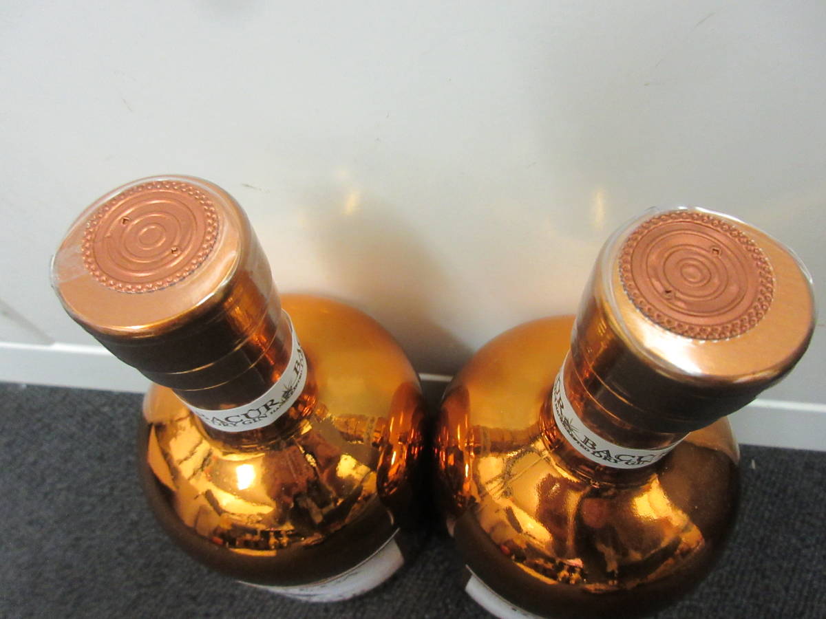 66686◇2本セット BOTTEGA BACUR DRY GIN ボッテガ バクール ドライ