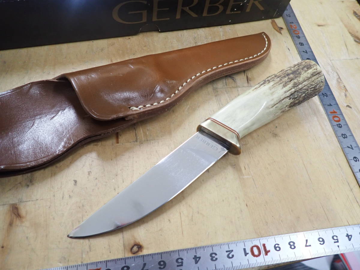 M18B』オールドガーバー GERBER C425 カスタム スタッグ シースナイフ 