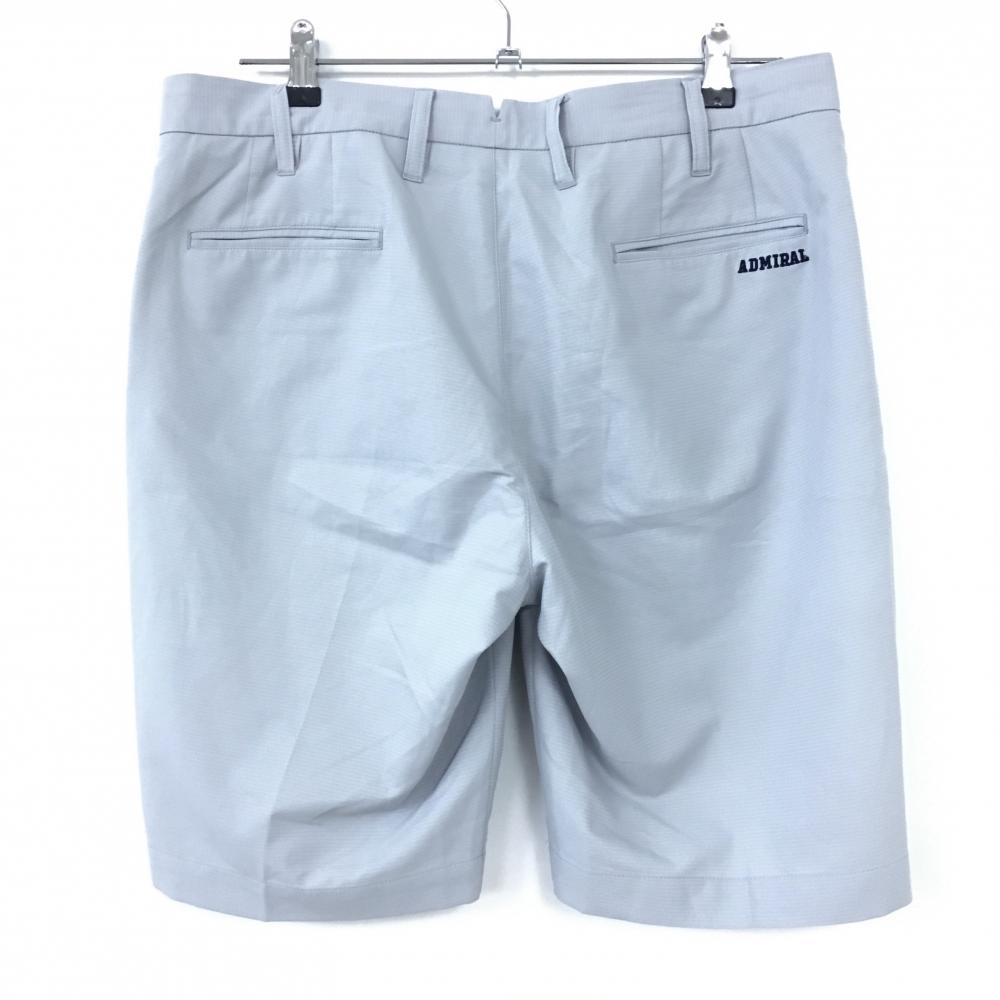 2020年＊Admiral アドミラル ハーフパンツ グレー ウエスト裏斜め