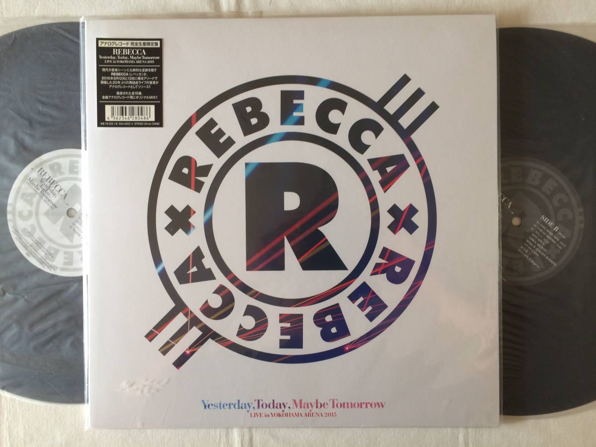 超激得，本物保証 レベッカ REBECCA YESTERDAY TODAY MAYBE TOMORROW LIVE IN YOKOHAMA ARENA 2015 2LP 完全限定盤(レベッカ)｜売買されたオークション情報、yahooの商品情報をアーカイブ公開 - オークファン ら行