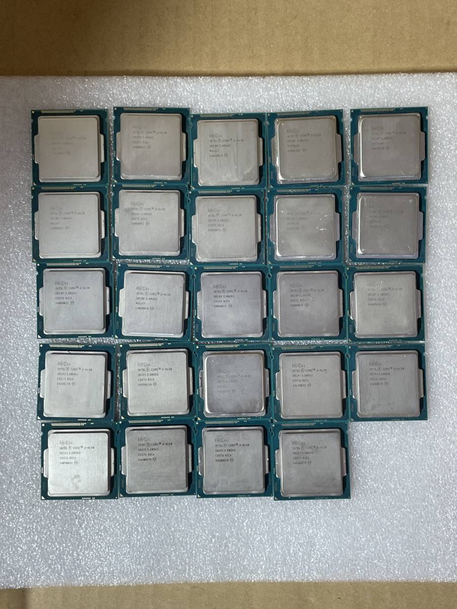 2026，100%新品 22051710 INTER CPU CORE i3-4130 15枚 i3-4150 ９枚 24枚セット BIOS確認済 品(Core i3)｜売買されたオークション情報、yahooの商品情報をアーカイブ公開 - オークファン Core i3