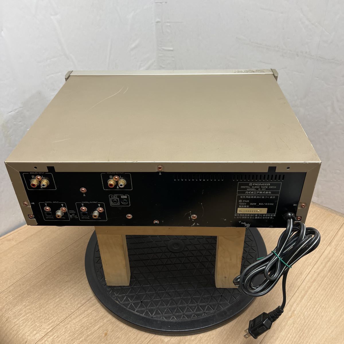 PIONEER パイオニア D-07 DATデッキ 中古 ジャンク 【公式通販】