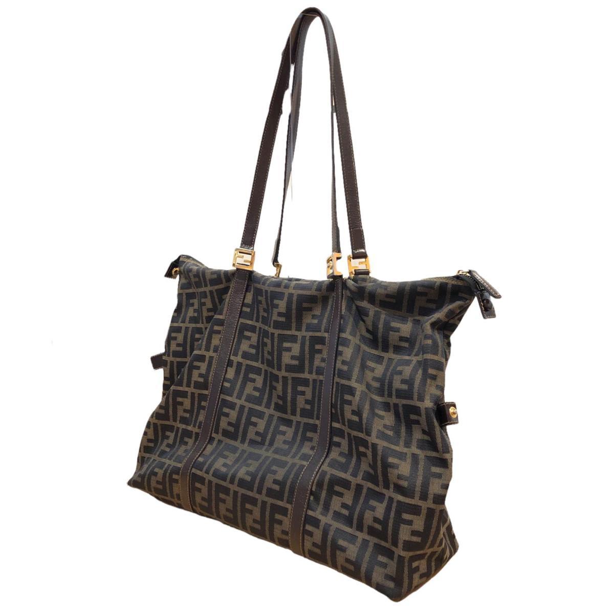 FENDI フェンディ トートバッグ ズッカ ズッカ柄 ハンドバッグ バッグ 