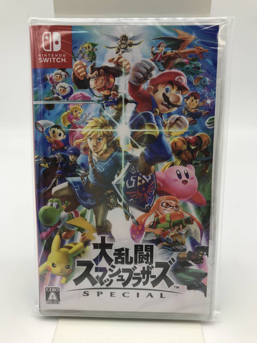 【大人気，低価】 任天堂スイッチソフト 大乱闘スマッシュブラザーズ SPECIAL シュリンク傷み有(ニンテンドースイッチソフト)｜売買されたオークション情報、yahooの商品情報をアーカイブ公開 - オークファン ニンテンドースイッチソフト