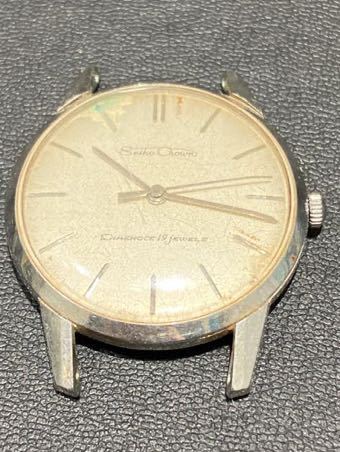 SEIKO CROWN セイコー クラウン 腕時計 手巻き 不可動 ジャンク(その他