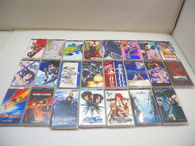 C9298☆PSP UMD VIDEO 23本セット 大量まとめ売り 未チェック 現状渡し 