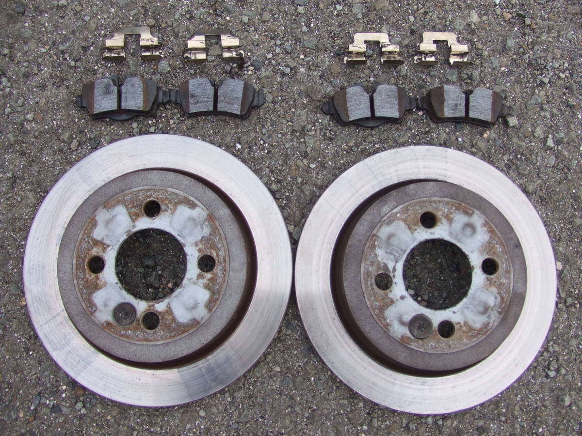 ★ MF16 ミニ クーパー R56 ブレーキ リア ディスクローター ブレーキパッド ★ BMWミニ MINI ME14 MF16S ワン クーパーＳ