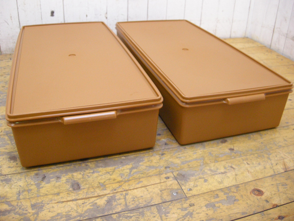 Tupperware・タッパーウエア・ロング・スーパーケース・2個セット