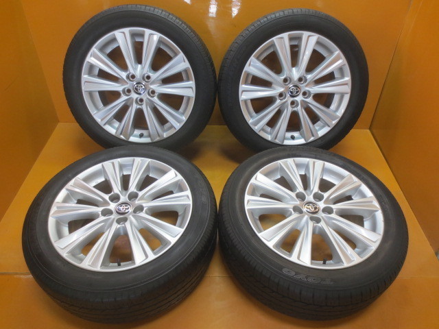 ☆スピスタ☆タイヤホイール　トヨタ純正 美品!!　30アルファード ヴェルファイア　17インチ　6.5J　+33　114.3-5　4本　中古　R17940　19 0 アルファード ヴェルファイア 4本 114.3-5 純正ホイールの通販
