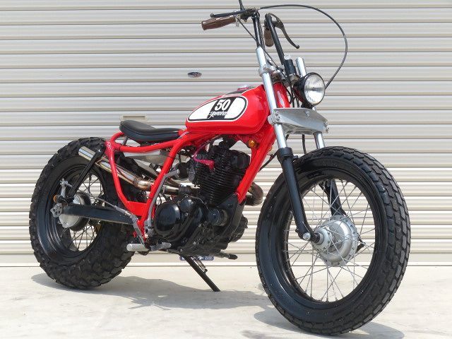 「１7万」美車　ヤマハ tw200  2JL ボバーカスタム　チョッパーカスタム YAMAHA ヤマハ TW200 2JL ローダウン フルカスタム アメリカン マット