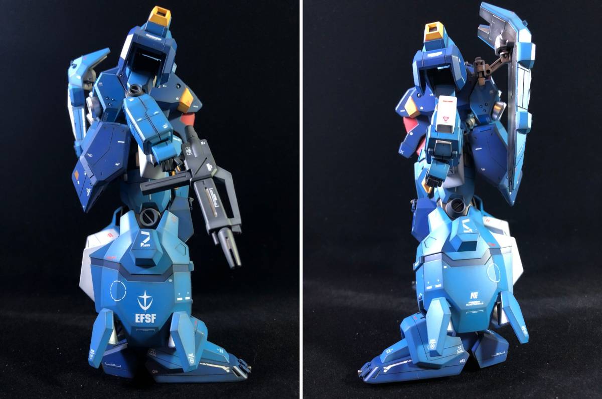 HGUC グスタフ・カール(ユニコーンVer.) 苦しかっ 全塗装完成品