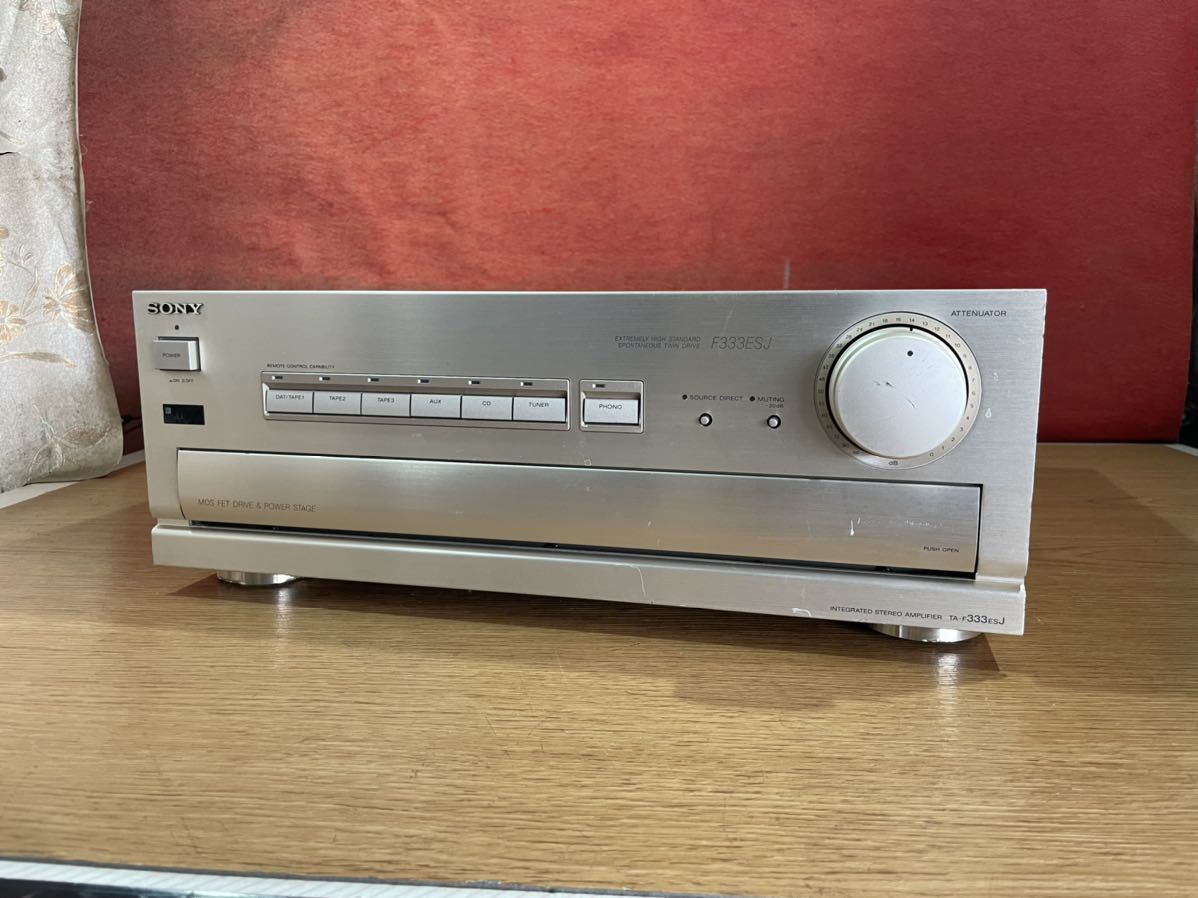 NO.7/ SONY モデル TA-F333ESJ / プリメインアンプ 中古品 ジャンク品