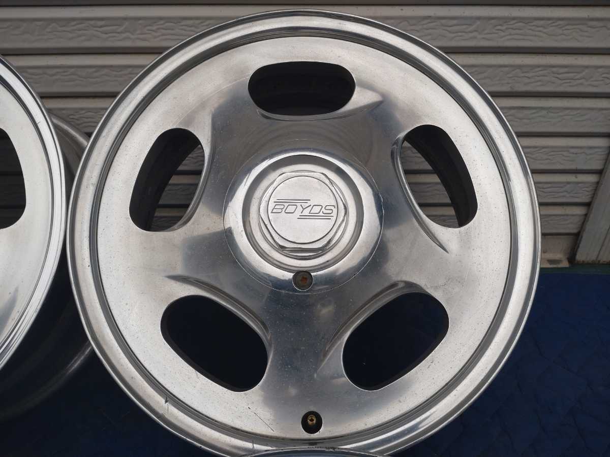ボイド ビレット 15x8 PCD127 Yahoo!オークション - 希少 ボイド 深リム BOYDSビレットホイール
