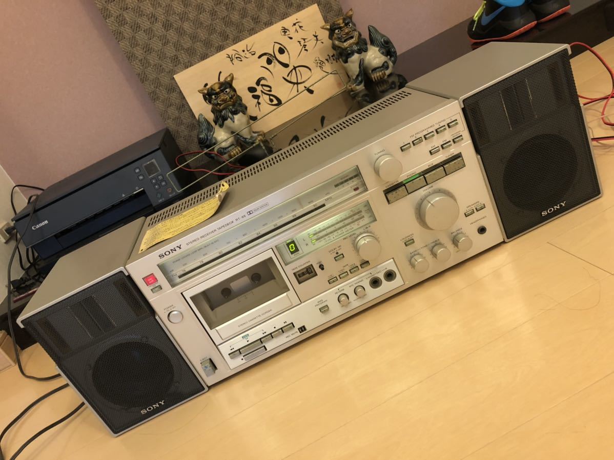 ソニー 昭和 レトロ ステレオ RT-66 中古 カセットデッキ SONY 【公式